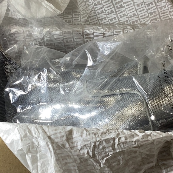 Steve Madden Women's Laddy Over-The-Knee Boot, Silver Sequin, - Picture 5 of 8